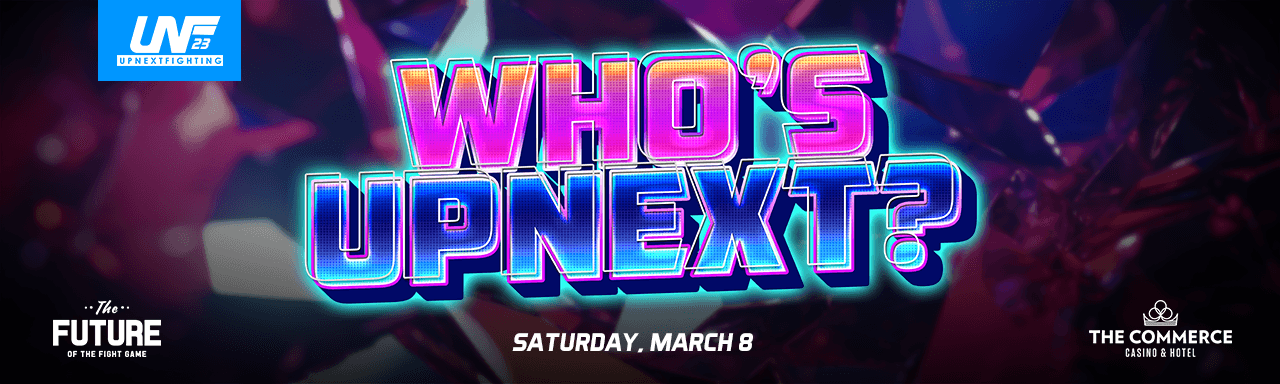 UpNext Fighting 24 banner
